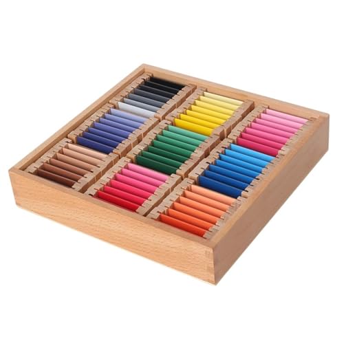 LLTCMYGS Montessori Color Box, sensorische Lehrhilfsmittel zur Farberkennung und -klassifizierung,Large LLTCMYGS Montessori Color Box, sensorische Lehrhilfsmittel zur Farberkennung und -klassifizierung,Large von LLTCMYGS