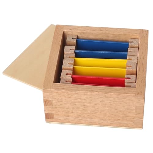 LLTCMYGS Montessori Color Box, sensorische Lehrhilfsmittel zur Farberkennung und -klassifizierung,Small LLTCMYGS Montessori Color Box, sensorische Lehrhilfsmittel zur Farberkennung und -klassifizierung,Small von LLTCMYGS