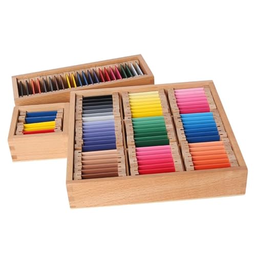 LLTCMYGS Montessori Color Box Materialien Set, Sensorische Entwicklung des Farbsehens (3 Stück) von LLTCMYGS