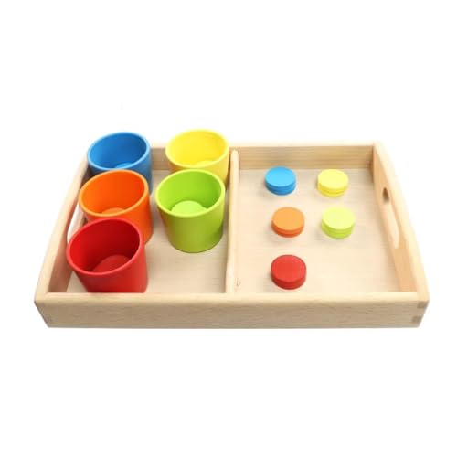 LLTCMYGS Montessori Color Classification Cup, Früherziehung und Intelligenz Farberkennung und -klassifizierung LLTCMYGS Montessori Color Classification Cup, Früherziehung und Intelligenz Farberkennung und -klassifizierung von LLTCMYGS