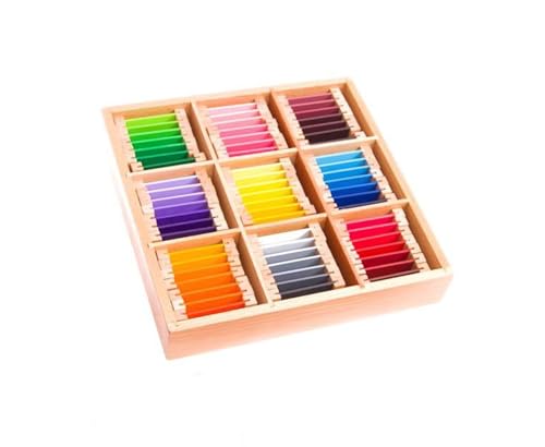 LLTCMYGS Montessori Color Tablets Box Teaching AIDS, Color Card Vorschul-Bildungsspielzeug LLTCMYGS Montessori Color Tablets Box Teaching AIDS, Color Card Vorschul-Bildungsspielzeug von LLTCMYGS