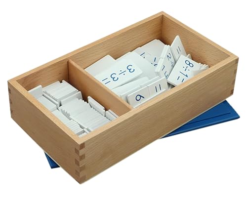 LLTCMYGS Montessori Division Mentale Arithmetik Box Mathematik Lehrmittel, frühes Lernspielzeug für Kinder LLTCMYGS Montessori Division Mentale Arithmetik Box Mathematik Lehrmittel, frühes Lernspielzeug für Kinder von LLTCMYGS
