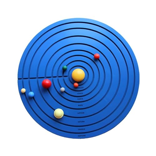 LLTCMYGS Montessori Dreidimensionale Acht Planeten Wissenschaft Unterricht AIDS, 3D Planetenmodell Wissenschaft Und Kultur Spielzeug von LLTCMYGS