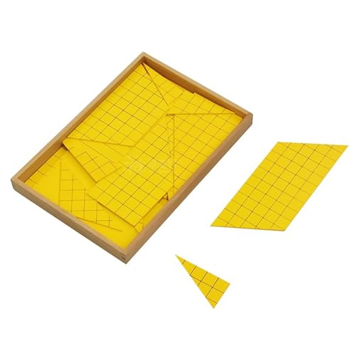 LLTCMYGS Montessori Dreieck Messung Geometrie Platte, frühkindliche Lernhilfe LLTCMYGS Montessori Dreieck Messung Geometrie Platte, frühkindliche Lernhilfe von LLTCMYGS