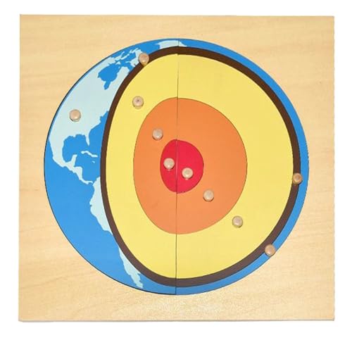 LLTCMYGS Montessori Erde Interieur Puzzle, Früherziehung Lernen Spielzeug Lernen Die Erde Lernen LLTCMYGS Montessori Erde Interieur Puzzle, Früherziehung Lernen Spielzeug Lernen Die Erde Lernen von LLTCMYGS
