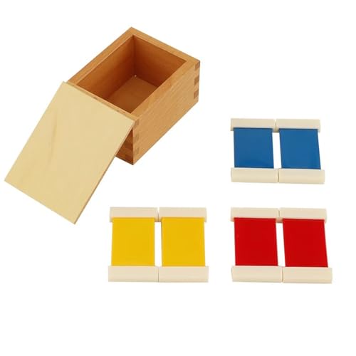 LLTCMYGS Montessori Farbsehbrett Sinnesunterrichtshilfen, Farbkästen Material Bildungsspielzeug LLTCMYGS Montessori Farbsehbrett Sinnesunterrichtshilfen, Farbkästen Material Bildungsspielzeug von LLTCMYGS