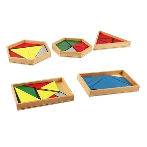 LLTCMYGS Montessori Frühkindliche Mathematik Geometrische Formen Lernhilfen, Dreieckige Konstruktionsspielzeuge LLTCMYGS Montessori Frühkindliche Mathematik Geometrische Formen Lernhilfen, Dreieckige Konstruktionsspielzeuge von LLTCMYGS