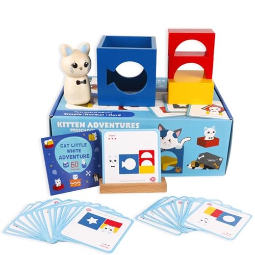 LLTCMYGS Montessori Frühpädagogik Aufklärung Bausteine Set Spielzeug, Säuglinge Denken Räumliche Logik Training AIDS LLTCMYGS Montessori Frühpädagogik Aufklärung Bausteine Set Spielzeug, Säuglinge Denken Räumliche Logik Training AIDS von LLTCMYGS