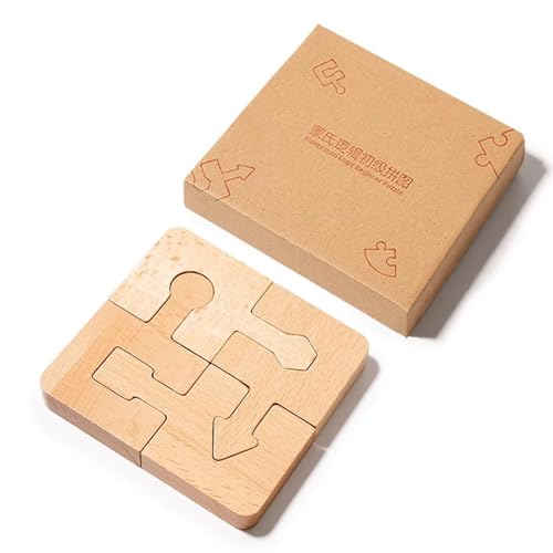 LLTCMYGS Montessori Frühpädagogik Logisches Denken Puzzle Passendes Spielzeug, einfache Puzzles,Square LLTCMYGS Montessori Frühpädagogik Logisches Denken Puzzle Passendes Spielzeug, einfache Puzzles,Square von LLTCMYGS