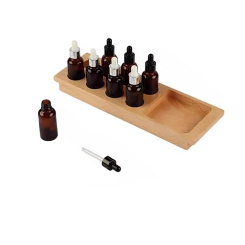 LLTCMYGS Montessori Geschmacksflasche Sensorisches Lernmittel, Geschmacksübungsgerät für Kinder (ohne Materialien) von LLTCMYGS
