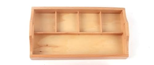 LLTCMYGS Montessori Gittertablett Lehrmittel, Kinderkindergarten Service Holztablett,Four Grid Trays LLTCMYGS Montessori Gittertablett Lehrmittel, Kinderkindergarten Service Holztablett,Four Grid Trays von LLTCMYGS