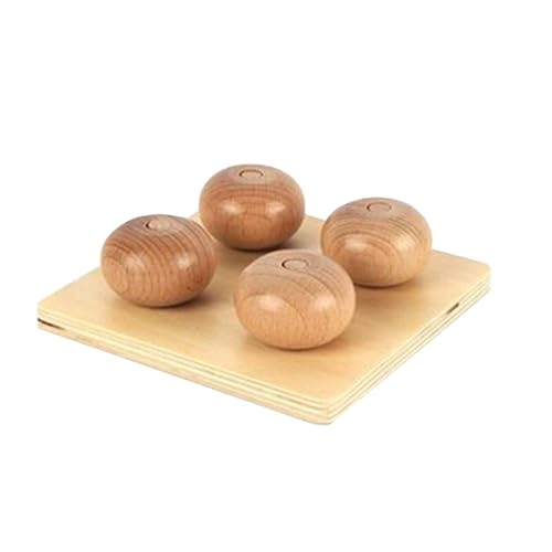 LLTCMYGS Montessori Greifspielzeug aus Holz, Lernspielzeug für die Entwicklung der Frühkinderziehung,Model a von LLTCMYGS