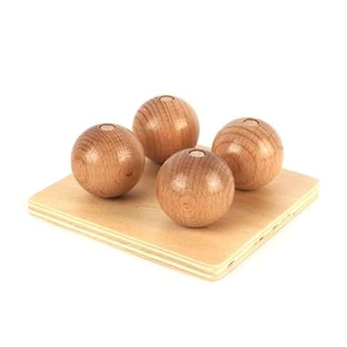 LLTCMYGS Montessori Greifspielzeug aus Holz, Lernspielzeug für die Entwicklung der Frühkinderziehung,Model b von LLTCMYGS