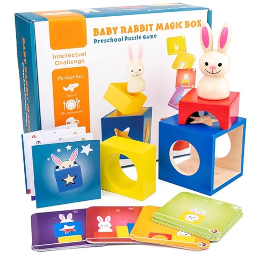 LLTCMYGS Montessori Hase Baustein-Set, EIN fantasievolles Bausteinspielzeug für Kinder LLTCMYGS Montessori Hase Baustein-Set, EIN fantasievolles Bausteinspielzeug für Kinder von LLTCMYGS