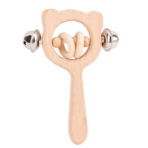 LLTCMYGS Montessori Hölzernes handgekurbeltes Glockenspielzeug für Neugeborene, Greifspielzeug für frühe Säuglinge,Model b LLTCMYGS Montessori Hölzernes handgekurbeltes Glockenspielzeug für Neugeborene, Greifspielzeug für frühe Säuglinge,Model b von LLTCMYGS