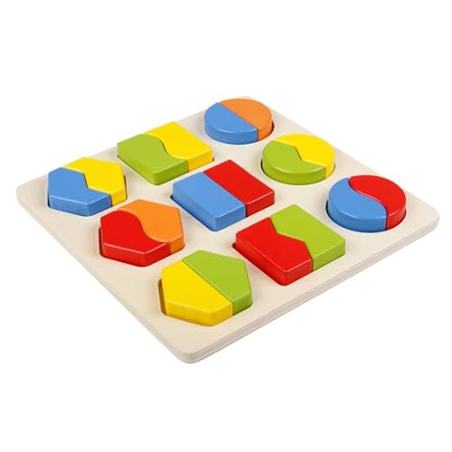LLTCMYGS Montessori Holz Formerkennung Puzzle Spielzeug, Form Klassifizierung Pädagogisches Lernspielzeug LLTCMYGS Montessori Holz Formerkennung Puzzle Spielzeug, Form Klassifizierung Pädagogisches Lernspielzeug von LLTCMYGS