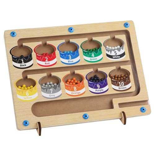 LLTCMYGS Montessori Holz Magnetische Farbabstimmung, pädagogisches Feinspielzeug, Wissensabfallsortierbrett,Color Sorting LLTCMYGS Montessori Holz Magnetische Farbabstimmung, pädagogisches Feinspielzeug, Wissensabfallsortierbrett,Color Sorting von LLTCMYGS