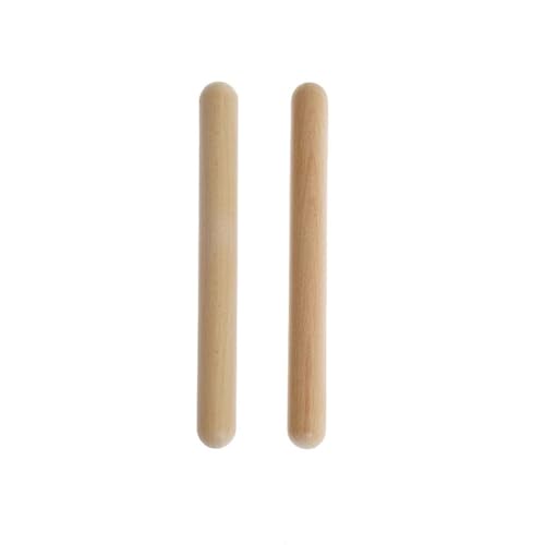 LLTCMYGS Montessori Holz Percussion Rhythm Stick, Claves Musical Percussion Instrument LLTCMYGS Montessori Holz Percussion Rhythm Stick, Claves Musical Percussion Instrument von LLTCMYGS
