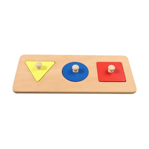 LLTCMYGS Montessori Holz Puzzle Brett Sensorisches Lehrmittel, Holz Knopf Panel Puzzle LLTCMYGS Montessori Holz Puzzle Brett Sensorisches Lehrmittel, Holz Knopf Panel Puzzle von LLTCMYGS