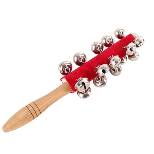 LLTCMYGS Montessori Holzgriff Glocken Instrument, Kinder Musikspielzeug von LLTCMYGS