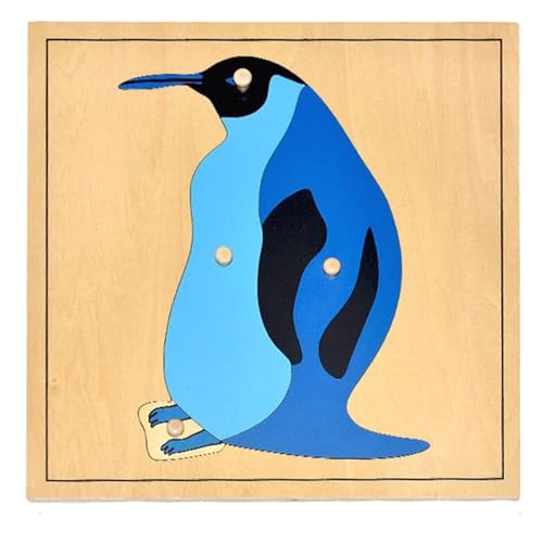 LLTCMYGS Montessori Holznietplattenmontage Lehrhilfsmittel, Tier- und Pflanzenpuzzles,Penguins LLTCMYGS Montessori Holznietplattenmontage Lehrhilfsmittel, Tier- und Pflanzenpuzzles,Penguins von LLTCMYGS