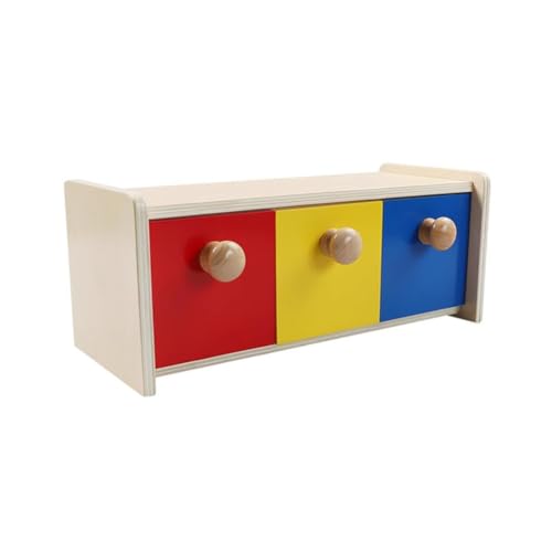 LLTCMYGS Montessori Holzschublade für frühkindliche Bildung, sensorische Box, Lehrmittel, Hand-Auge-Koordinationstraining LLTCMYGS Montessori Holzschublade für frühkindliche Bildung, sensorische Box, Lehrmittel, Hand-Auge-Koordinationstraining von LLTCMYGS