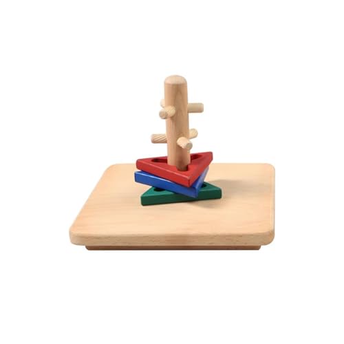 LLTCMYGS Montessori Holzspielzeug zum Drehen und Sortieren, Vorschule, sensorische Hand-Auge-Koordination, Lehrmittel,Model b von LLTCMYGS