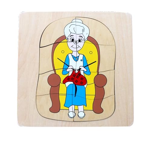 LLTCMYGS Montessori Human Body Life-Cycle Puzzle, EIN mehrschichtiges Puzzle Lehrmittel für die Intelligenz im Vorschulalter,Woman LLTCMYGS Montessori Human Body Life-Cycle Puzzle, EIN mehrschichtiges Puzzle Lehrmittel für die Intelligenz im Vorschulalter,Woman von LLTCMYGS