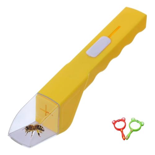 LLTCMYGS Montessori Insektenfangspielzeug für Kinder, wissenschaftliche Bildung Werkzeuge zum Insektenfangen,Gelb LLTCMYGS Montessori Insektenfangspielzeug für Kinder, wissenschaftliche Bildung Werkzeuge zum Insektenfangen,Gelb von LLTCMYGS