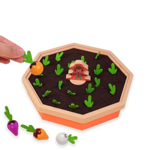 LLTCMYGS Montessori Kinder, Radieschenziehen, passende Lehrmittel, Karottenernte-Spiel LLTCMYGS Montessori Kinder, Radieschenziehen, passende Lehrmittel, Karottenernte-Spiel von LLTCMYGS