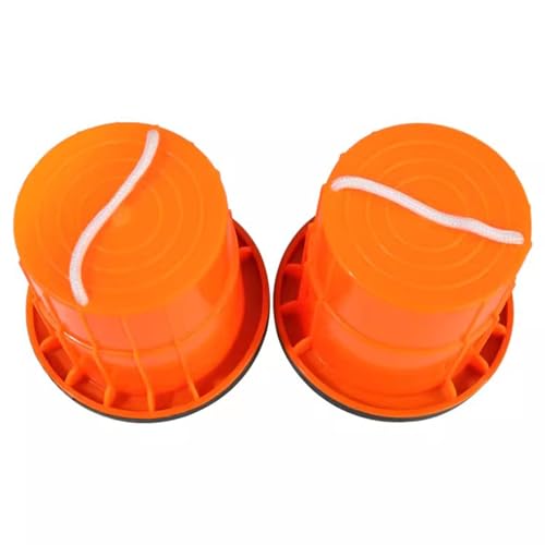 LLTCMYGS Montessori Kinder-Anti-Rutsch-Stelzenlaufspielzeug, sensorisches Integrationstraining Eltern-Kind-Interaktion,Orange von LLTCMYGS