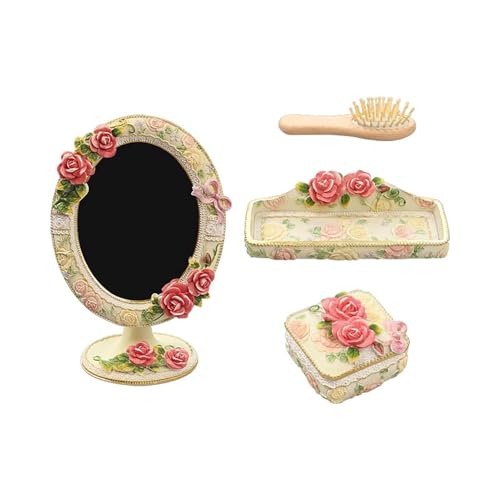 LLTCMYGS Montessori Kinder-Schminktisch-Set Spielzeug, Prinzessin Schminktisch Schminktisch Und Hausspielspielzeug LLTCMYGS Montessori Kinder-Schminktisch-Set Spielzeug, Prinzessin Schminktisch Schminktisch Und Hausspielspielzeug von LLTCMYGS