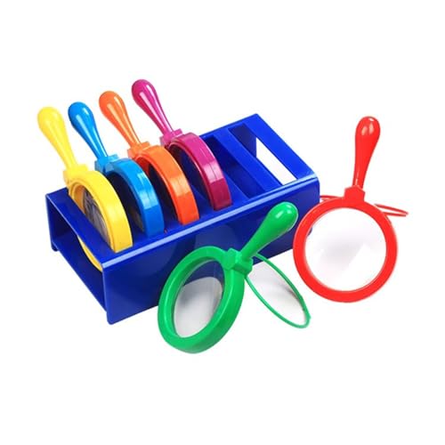 LLTCMYGS Montessori-Kinder mit Lupen, Beobachtung der Natur, wissenschaftliche Erkundungsrequisiten,6 Piece Set LLTCMYGS Montessori-Kinder mit Lupen, Beobachtung der Natur, wissenschaftliche Erkundungsrequisiten,6 Piece Set von LLTCMYGS