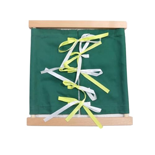 LLTCMYGS Montessori Kinderalltag Basic Teaching AIDS, Gestell aus Holz Praxis,Model b von LLTCMYGS