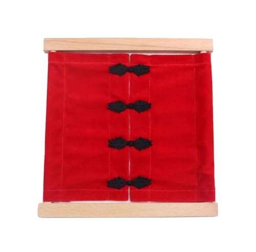 LLTCMYGS Montessori Kinderalltag Basic Teaching AIDS, Gestell aus Holz Praxis,Model c von LLTCMYGS