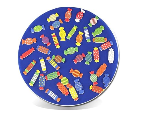LLTCMYGS Montessori Kinderspielzeug mit Holzbonbons, klassifiziert mit passenden Aktivitäten im Vorschulalter,Candy LLTCMYGS Montessori Kinderspielzeug mit Holzbonbons, klassifiziert mit passenden Aktivitäten im Vorschulalter,Candy von LLTCMYGS