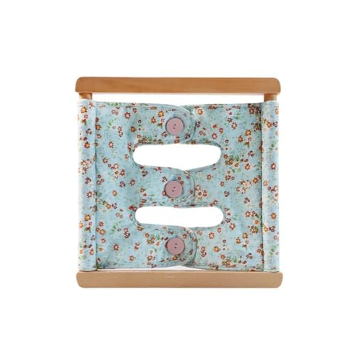 LLTCMYGS Montessori Kleidung Frame Life Teaching AIDS, Feinmotorik, Früherziehung zum Anziehen,Model b von LLTCMYGS
