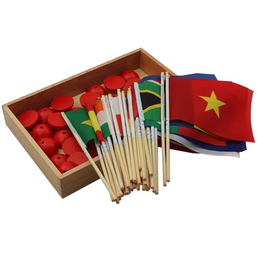LLTCMYGS Montessori Kleine Nationalflagge Kulturunterricht AIDS, Kinder Mini Nationalflagge Lernspielzeug LLTCMYGS Montessori Kleine Nationalflagge Kulturunterricht AIDS, Kinder Mini Nationalflagge Lernspielzeug von LLTCMYGS