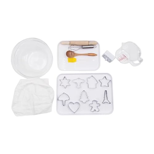 LLTCMYGS Montessori-Küchenbackset, Lehrhilfen, Spielküchenspielzeug für den Vorschulbereich. von LLTCMYGS