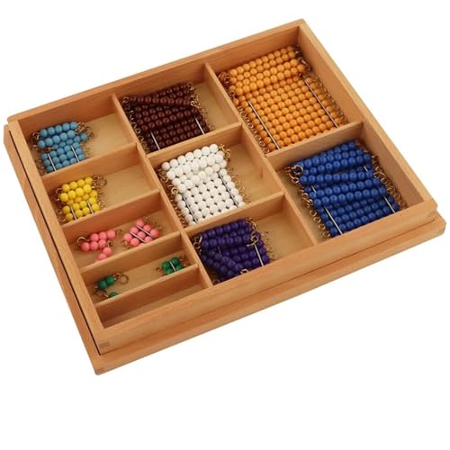 LLTCMYGS Montessori Kupferdraht Perlenstäbe, Mathematikunterricht, AIDS, Lernmaterialien für die Entwicklung Kleiner Kinder LLTCMYGS Montessori Kupferdraht Perlenstäbe, Mathematikunterricht, AIDS, Lernmaterialien für die Entwicklung Kleiner Kinder von LLTCMYGS