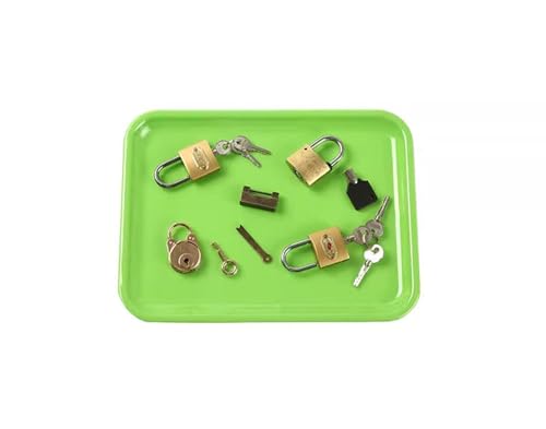 LLTCMYGS Montessori Lock-Picking Life Lehrmittel-Set, Lock-Picking Arbeit, Feinmotoriktraining,Plastic pallets LLTCMYGS Montessori Lock-Picking Life Lehrmittel-Set, Lock-Picking Arbeit, Feinmotoriktraining,Plastic pallets von LLTCMYGS