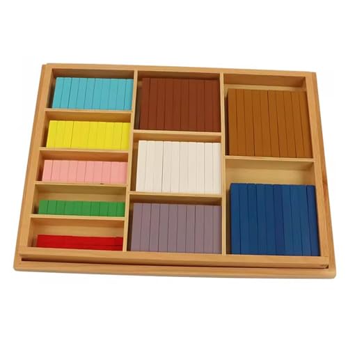 LLTCMYGS Montessori Math Decimal Stick Box, EIN Lehrmittel für Mathematik-Lernmaterialien für Kinder LLTCMYGS Montessori Math Decimal Stick Box, EIN Lehrmittel für Mathematik-Lernmaterialien für Kinder von LLTCMYGS