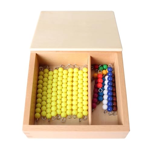 LLTCMYGS Montessori Mathe Perlen Spielzeug, Vorschulkinder Perlen Mathe Denken Unterrichten AIDS,Model a LLTCMYGS Montessori Mathe Perlen Spielzeug, Vorschulkinder Perlen Mathe Denken Unterrichten AIDS,Model a von LLTCMYGS