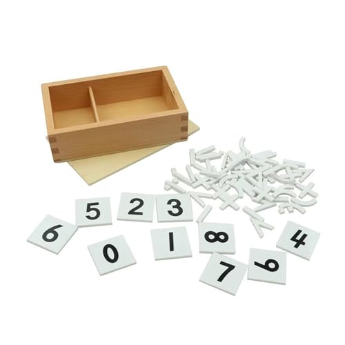 LLTCMYGS Montessori Mathematik Arithmetic Symbol Box, EIN Hilfswerkzeug für den Mathematikunterricht LLTCMYGS Montessori Mathematik Arithmetic Symbol Box, EIN Hilfswerkzeug für den Mathematikunterricht von LLTCMYGS