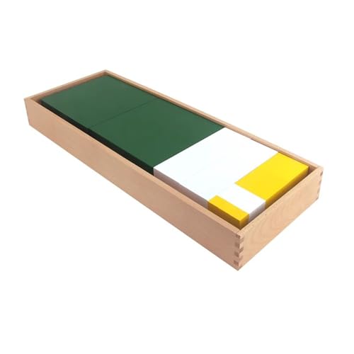 LLTCMYGS Montessori Mathematik Multiples Lehrmittel, Holz Mathematik Lehrhilfsmittel von LLTCMYGS