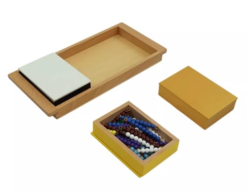 LLTCMYGS Montessori Mathematik Perlenmaterial Lernspielzeug, Arithmetik-Lernspiel Lehrmittel LLTCMYGS Montessori Mathematik Perlenmaterial Lernspielzeug, Arithmetik-Lernspiel Lehrmittel von LLTCMYGS