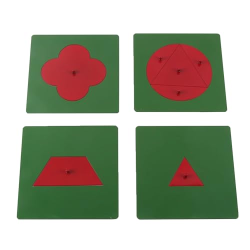 LLTCMYGS Montessori Metalltafel Mathematik Lehrmittel, Eisen Metallplatte Lernspielzeug (Vier Teile) von LLTCMYGS