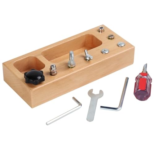 LLTCMYGS Montessori Multifunktionales Schraubendreher-Board-Set, Grundschultraining für die Vorschule LLTCMYGS Montessori Multifunktionales Schraubendreher-Board-Set, Grundschultraining für die Vorschule von LLTCMYGS