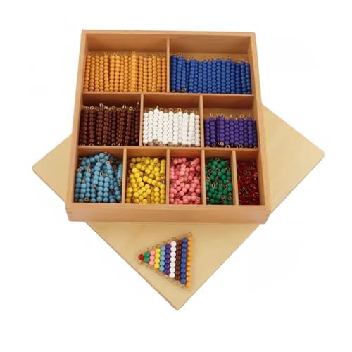 LLTCMYGS Montessori Multiplikation Perlen Stick Set, Vorschule Perlen Mathematik Lehrmittel LLTCMYGS Montessori Multiplikation Perlen Stick Set, Vorschule Perlen Mathematik Lehrmittel von LLTCMYGS