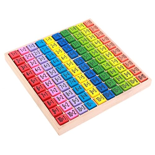 LLTCMYGS Montessori Multiplikationsbrett, Mathe, Unterricht AIDS, Vorschulspielzeug für kleine Kinder LLTCMYGS Montessori Multiplikationsbrett, Mathe, Unterricht AIDS, Vorschulspielzeug für kleine Kinder von LLTCMYGS